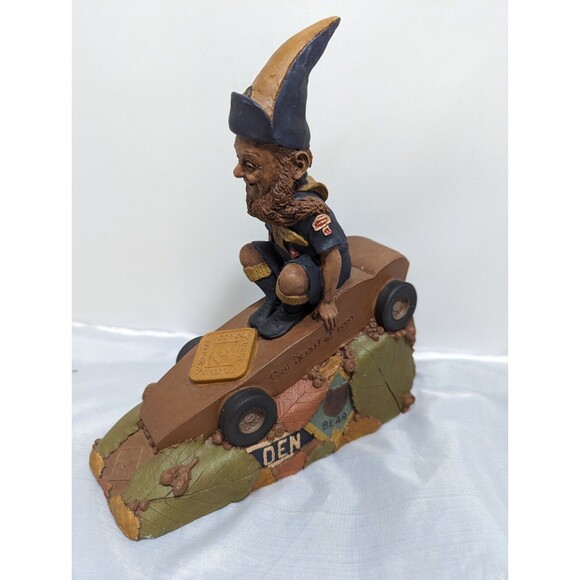 Tom Clark Cairn Studio Gnome Figurine Cub Scout Artist Signed Pinewood Derby BSA - Picture 3 of 7